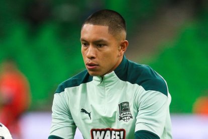 El ecuatoriano Cristian Ramírez fue titular en la derrota de Krasnodar.