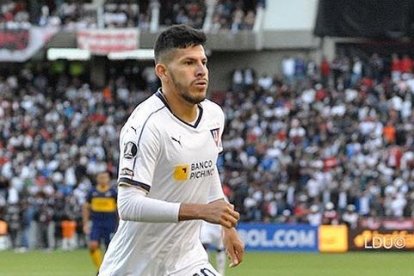 Cruz llegó a Liga de Quito en el año 2018.