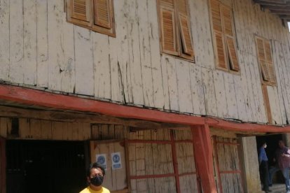 La casa de Wilper Consuegra es una de las más antiguas de la localidad.