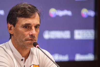 Fabián Bustos y su historia en Barcelona.