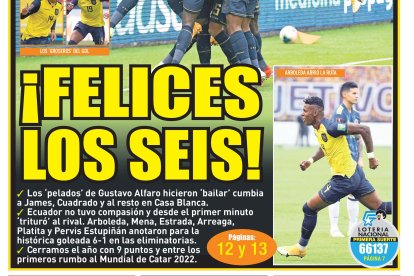 La portada después de la victoria, Felices los 6.