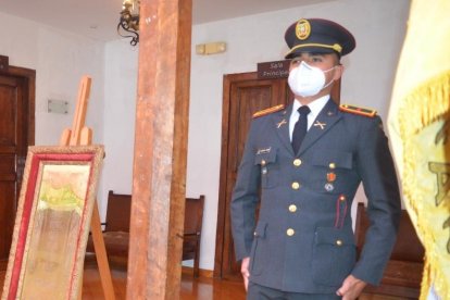 En su quinta, en el antiguo barrio ambateño, Atocha, se guardan las páginas originales del himno tricolor