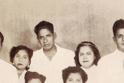 Don Antonio Mera y doña María Esther Vera procrearon 10 hijos, entre ellos César.