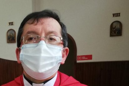 El párroco Pablo Mogrovejo explicó cuándo se declaró a la Virgen patrona de la parroquia