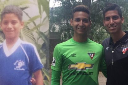 De pequeños los Cevallos cuando soñaban ser jugadores, de juveniles estuvieron en Liga de Quito.