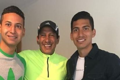 Full Cevallos: Gabriel y José Francisco con su padre Pepe Pancho ex arquero y presidente del Barcelona.
