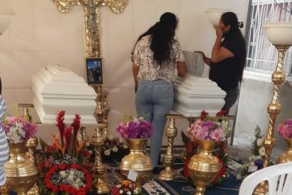 El sepelio de los niños se hizo en la parroquia de Yaruquí, en el nororiente de Quito.