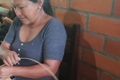 Arman canastos de diferentes tamaños para elección de los usuarios.