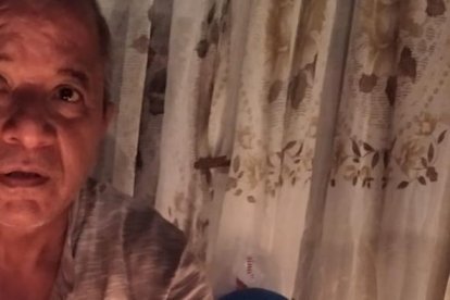 Ciro Chávez llegó a casa con la tan  anhelada imagen.