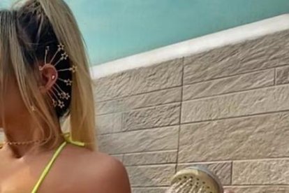 Selena Meza tiene tres meses de haber dado a luz a su segundo hijo, Alex y ya recuperó su silueta de siempre. 