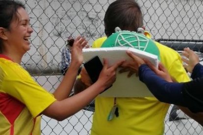 El DT recuerda la foto con nostalgia.