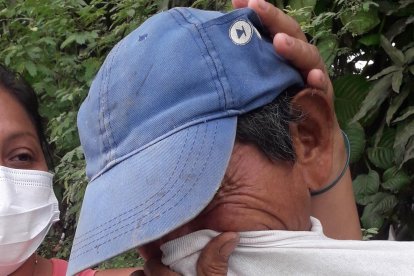 Los parientes lloraban desconsolados ante el horrendo ataque que padeció Víctor.