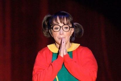 María Antonieta de la Nieves en su papel de la Chilindrina.