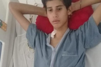 Kenneth recobró su peso y salud con la intervención quirúrgica.