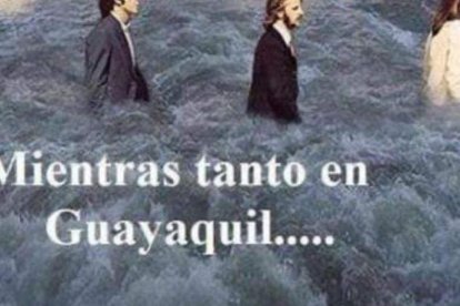 George Harrison, Paul McCartney, Ringo Starr y John Lennon también fueron protagonistas de los memes criollos.
