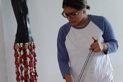 A Kelly le tocó la emergencia sanitaria laborando como trabajadora doméstica.