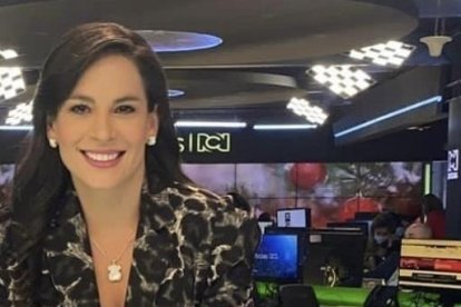 Es presentadora de RCN, en Colombia.