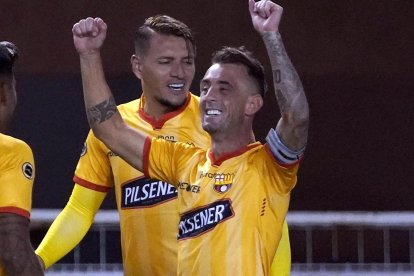 Damián Díaz de Barcelona, lleva tres goles en el torneo.
