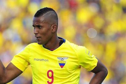 Fidel Martínez vistió en el 2017 la camiseta de Ecuador.