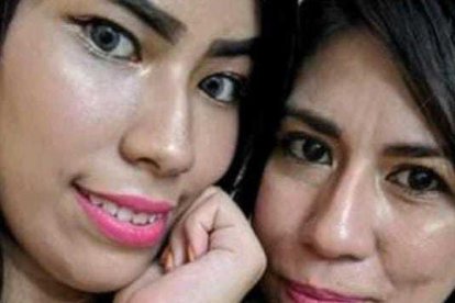 Karen Michelle Muñoz Burbano de 37 años y su hija Melody Betzabeth Sánchez Muñoz (20).