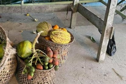 Hay varias clases de chonta y es parte de la canasta de las familias.