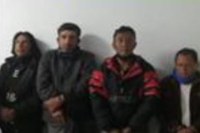 Dos de los sospechosos tienen antecedentes penales.