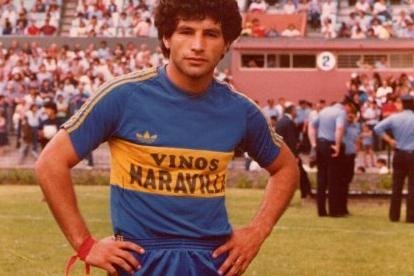 Carlos Mendoza y su paso por Boca Juniors en 1984.