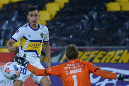 Javier Burrai, sacó los casi goles ante Boca