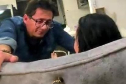 La discusión se dio durante una reunión con el exministro Mauro Falconí.