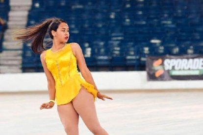 Kaianne Jiménez Barberán tiene 16 años y es un show verla en acción.