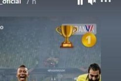 Galo Corozo también lo felicitó.