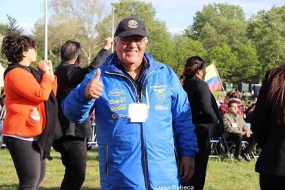 El ecuatoriano Dino Domínguez, principal de Liga Deportiva Estudiantil.