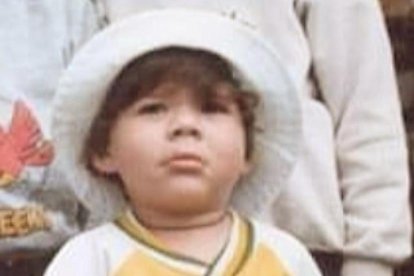 Desde niño ya le gustaba la comedia.