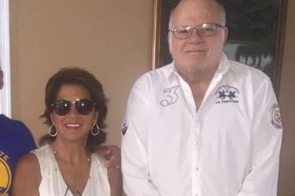 Omar Quintana Jr con sus padres, cuando a don Omar la vida le sonreía.