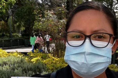 Johanna, la viuda de Juan pide celeridad en el esclarecimeinto de la muerte de su esposo.