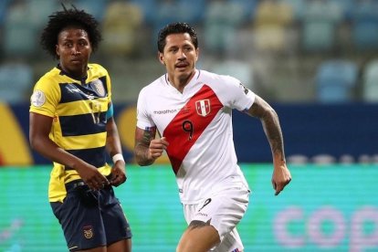 Lapadula fue clave en el empate que Perú alcanzó ante Ecuador, en la fase de grupos de la Copa América.
