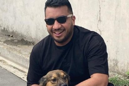 Un amor a primera vista, Javier Redrovan cuando llegó de Nueva York fue a conocer a Benji, se lo llevará en los próximos meses.