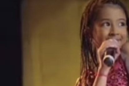 Samy inició su carrera en programas de talento infantil.