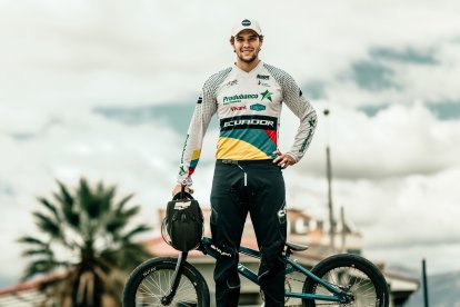 “Un diploma olímpico es una alegría indescriptible. La sensación más linda en una final BMX es entregarme totalmente a Dios”, dijo el ciclista de BMX.