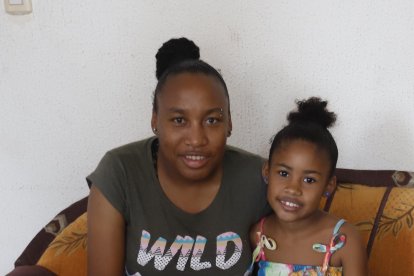 Vásquez la mundialista y su hija Norely