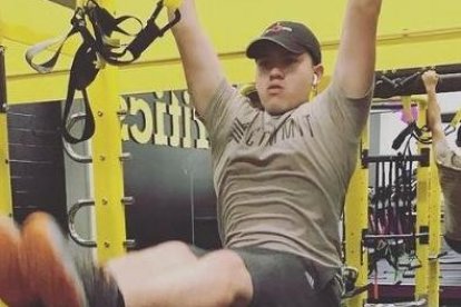 Para el joven riobambeño, trazarse metas es parte de su día a día.