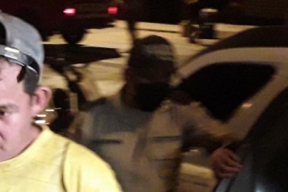 En la noche del domingo arrestaron al implicado.