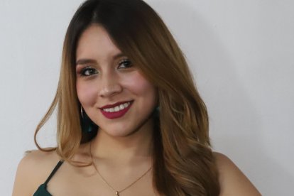 Kerly Jurado / 22 años / Estudiante de Comunicación Social / Representante de los barrios de Quito