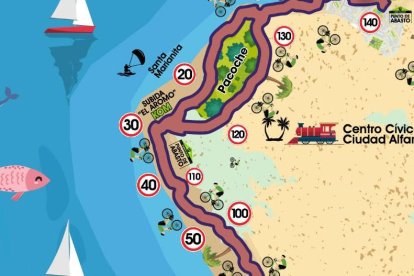 La ruta larga de la competencia tiene un exigente trayecto de 150 kilómetros.