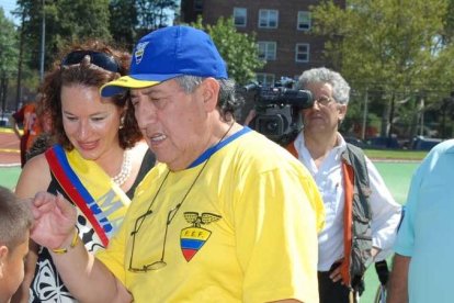 Dino Domínguez, principal de la Liga Deportiva Estudiantil.