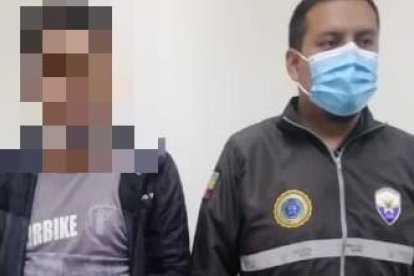 El otro implicado fue aprehendido en Santo Domingo de los Tsáchilas.