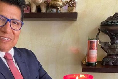 José de los Santos, cartomántico que habló del problema de Barcelona.