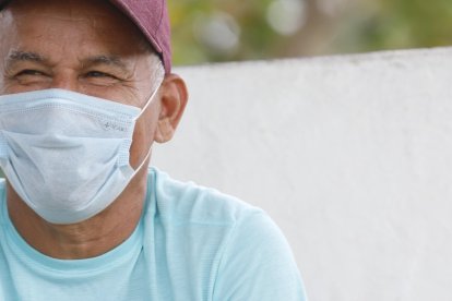 Jimmy Montanero, exjugador del Barcelona, un lujo de hincha.