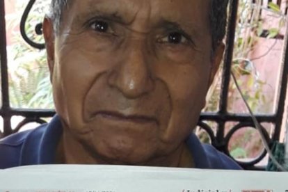 Jorge Suárez no tiene ‘cel’ ni familiares cercanos, pero recurrió a un amigo para llevarse el billete.