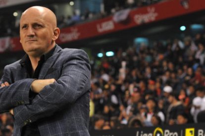 Pablo Repetto perdió el año pasado la final con Liga de Quito frente a Barcelona.